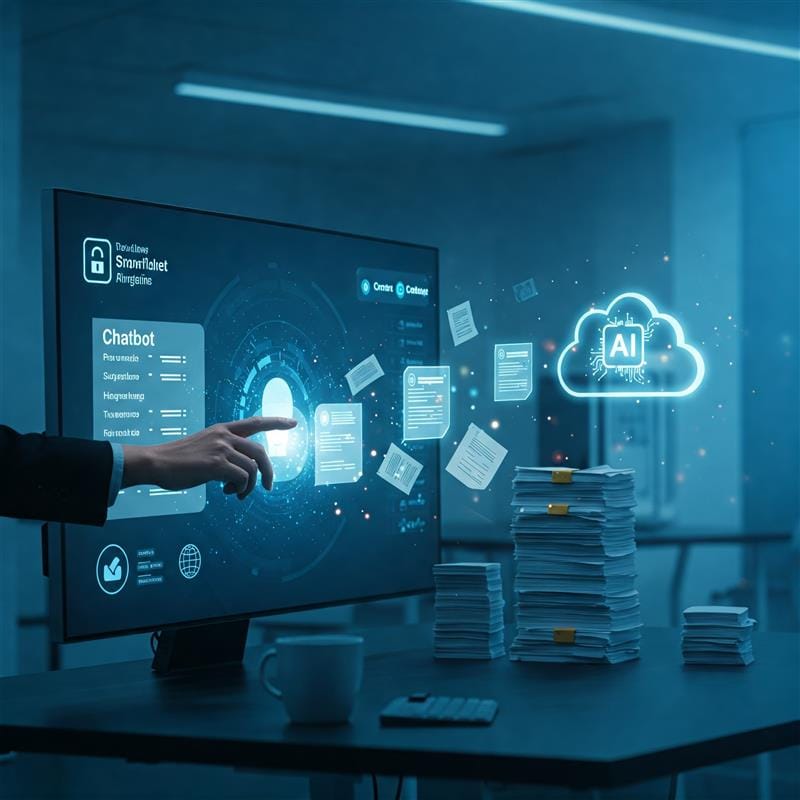 Transforming Document Management with AI: Building a Chatbot Using Cortex AI and Snowflake